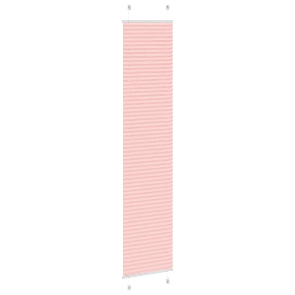 Tenda Plissettata Rosa 45x200 cm Larghezza Tessuto 44,4 cm