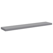 Scaffale a parete | Ripiano a parete | Mensola a parete Grigio 120x23,5x3,8 cm in MDF