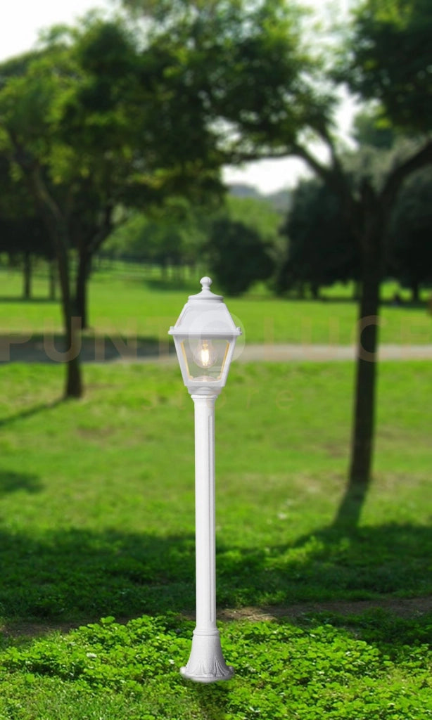 ALBA PALO 100 CM 1 LUCE ATTACCO E27 BIANCO IP55