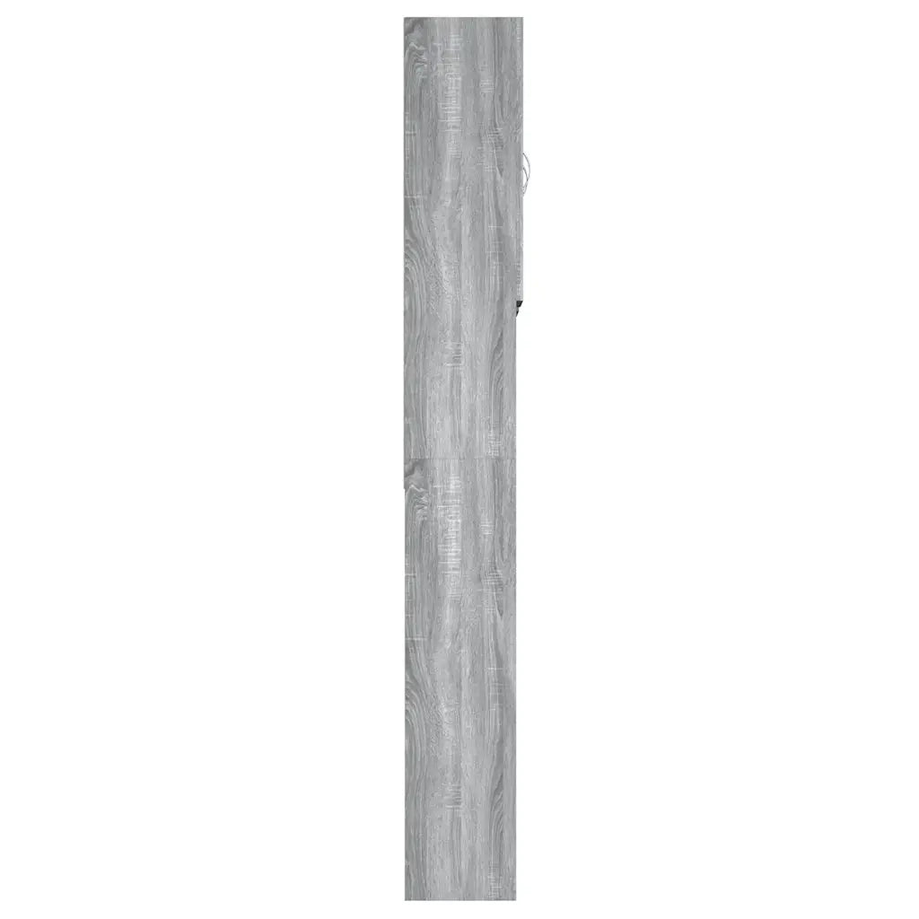 Mobile per Lavatrice Grigio Sonoma 64x25,5x190 cm CFW1955385