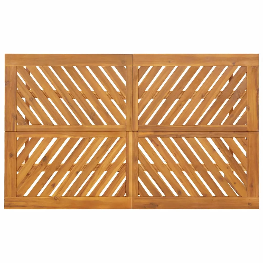 Set da Pranzo per Giardino 5 pcs Marrone 3154109