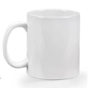 Trade Shop - Tazza Bianca Mug 325ml Latte Caffè Cappuccino Tazzone Colazione Classico 613166 -