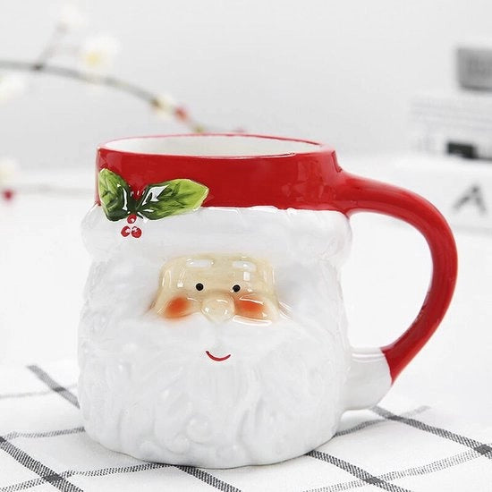 Creativo 3D Mok da Caffè/Tea - Bicchiere per Caffè/Tea - Tazza per Regalo di Natale - Ideale per il Compleanno