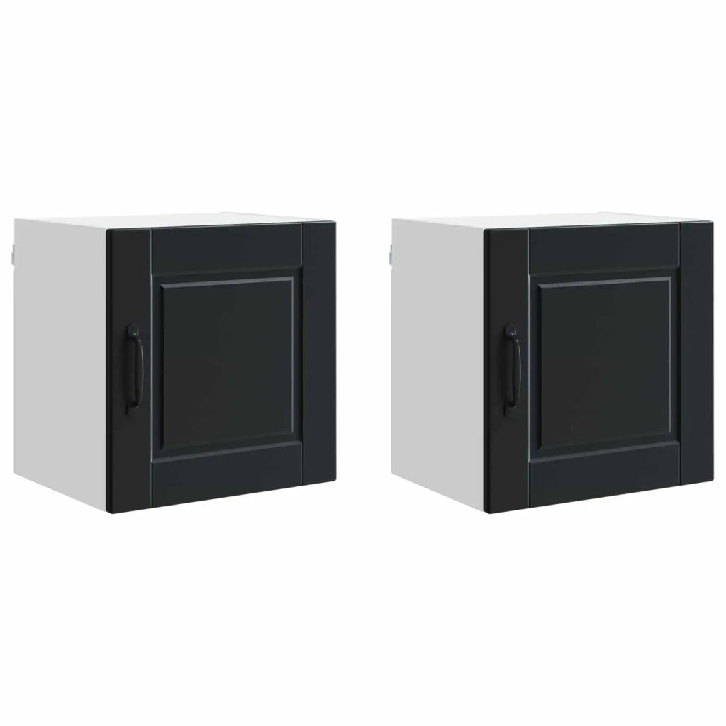 Pannello lavastoviglie con porta 2 pcs Nero 40 x 31 x 40 cm 885228
