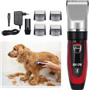 Tondeuse per cani di piccola, media e grande taglia - batteria - rosso