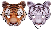 Accessori di Halloween - Maschera di tigre - Costume per bambini - Cosplay - Bianco e giallo