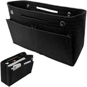 Organizzatore per Borsa 23x9,5x15 cm - 9 Compartimenti - Pelle di Velluto - Duraturo e Sicuro - Borsa