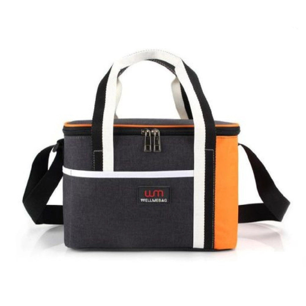 Trade Shop - Borsa Termica Bicolor 16 Lt Con Tracolla 32x20x25 Cm Viaggi Mare Campeggio 15407 -