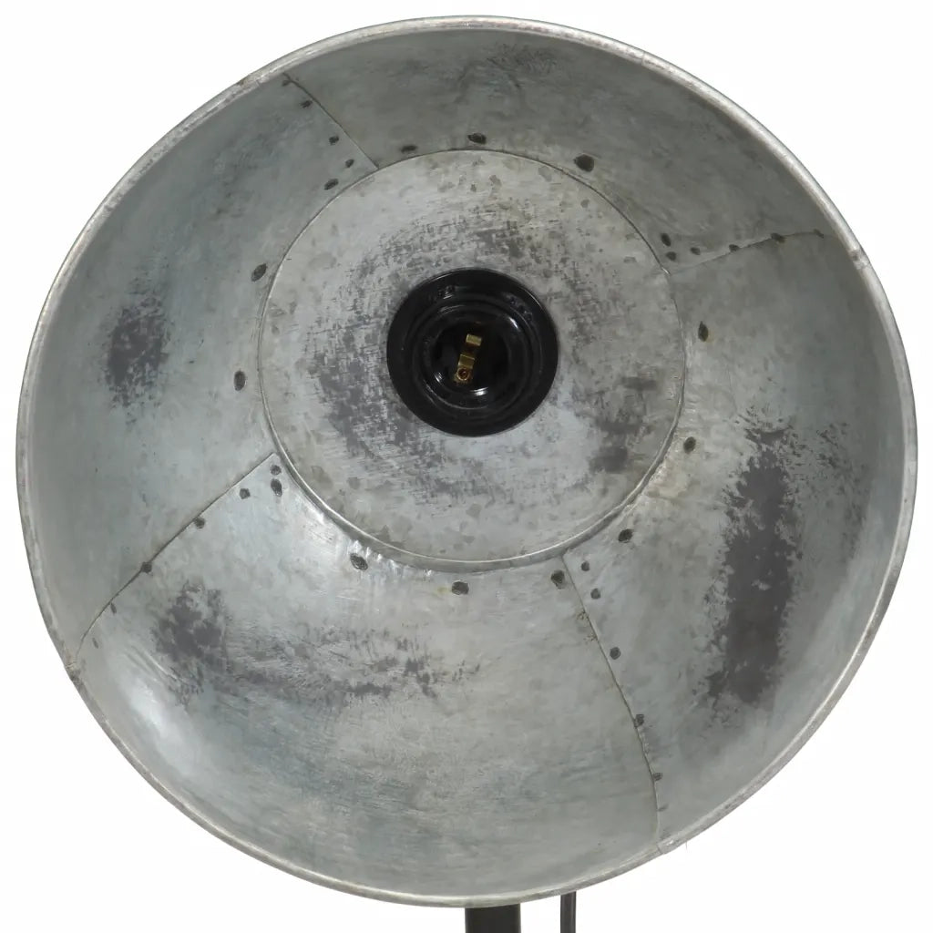Lampada da Terra 25 W Argento Vintage 30x30x100-150 cm E27 CFW1308629