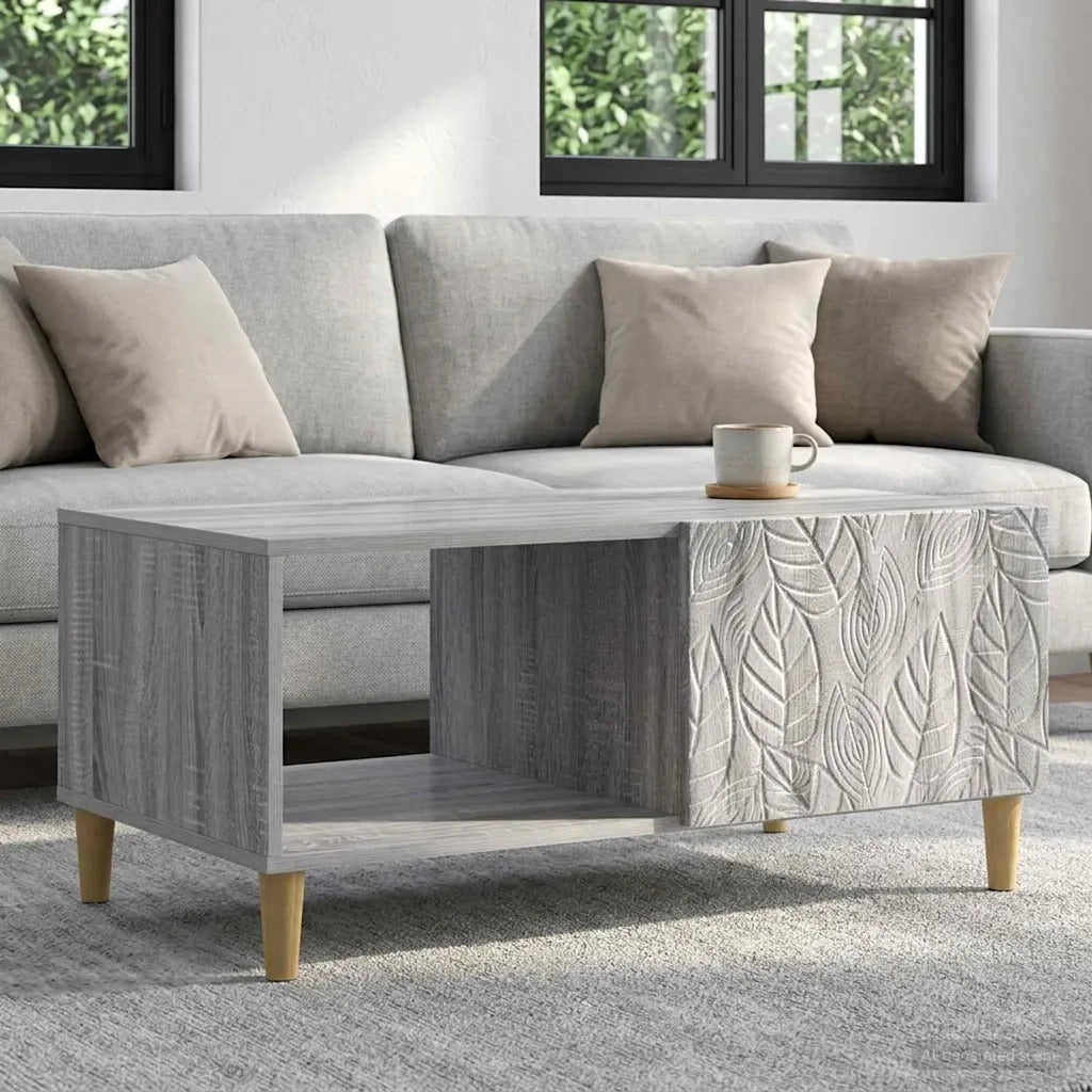 Tavolino da salotto Sonoma grigio 90 x 50 x 40 cm 895191