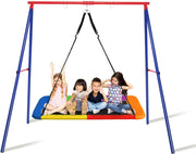 Struttura per altalena per bambini, struttura per altalena singola, resistente alle intemperie, per altalena per bambini, da giardino, portata fino a 150 kg