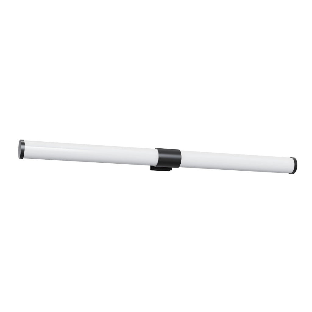 ZMH Lampada da Bagno LED sopra Specchio 40 cm 6 W Nera IP44 4000K Luce Neutra Moderna per Armadio da Bagno