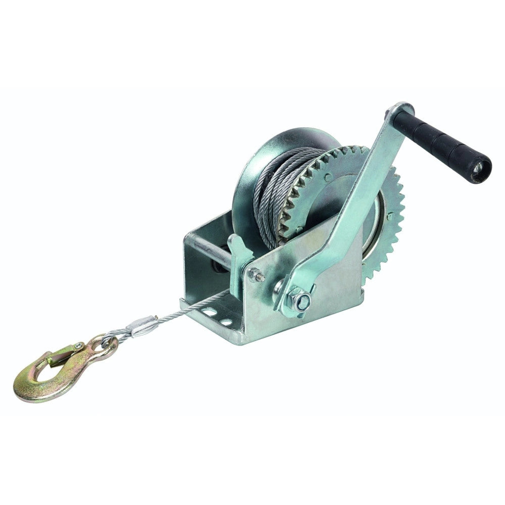 Trade Shop - Paranco Montacarichi Verricello Gancio Manuale Argano 300 Kg 6 Mt -