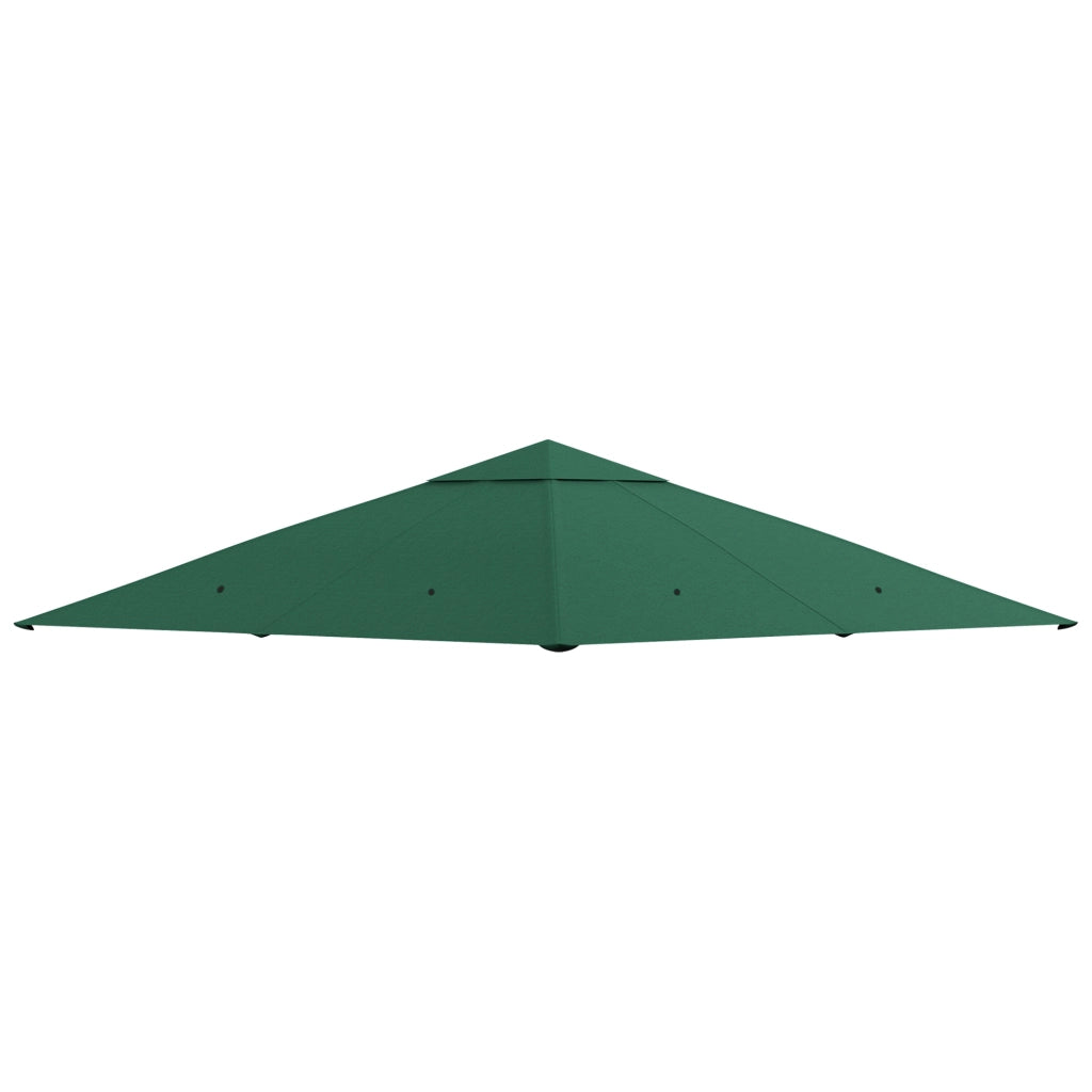 Tetto per Gazebo da Giardino 3x3m ¨C zephmum ¨C Poliestere Verde