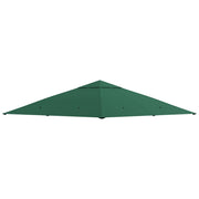 Tetto per Gazebo da Giardino 3x3m ¨C zephmum ¨C Poliestere Verde