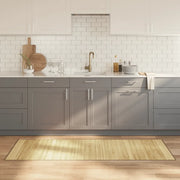 Tappeto Rettangolare Natura Chiaro 70x200 cm in BambÃ¹