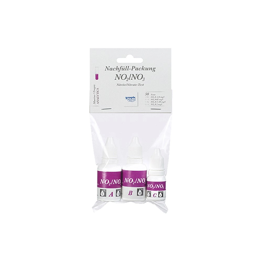 Tropic Marin Ricarica Test Nitriti (NO2) + Nitrati (NO3) per Acqua Dolce e Marina