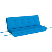 Set Cuscini per Altalena Giardino 170 cm ¨C zephmum ¨C Blu