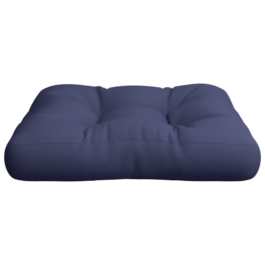 Cuscino per pallet | Cuscini per sedie Blu Marino 58x58x10 cm in Tessuto Oxford