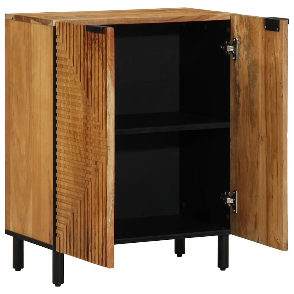 Credenza 60x33x75 cm in Legno Massello di Acacia 4017758