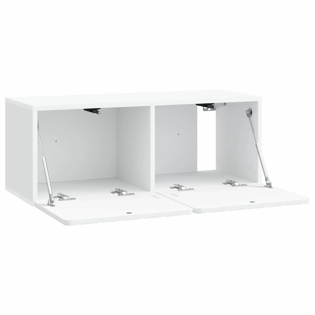 Mobile Porta TV da Muro Bianco 78,5 x 31 x 30 cm 898375
