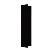 Applique Moderna Zubialde Alluminio Nero Luce Led Integrato 12W