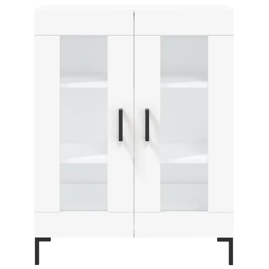 Credenza Bianca 69,5x34x180 cm in Legno Multistrato 3195731