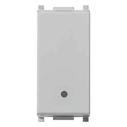 VIMAR PLANA - PULSANTE 1P NO 10A SILVER