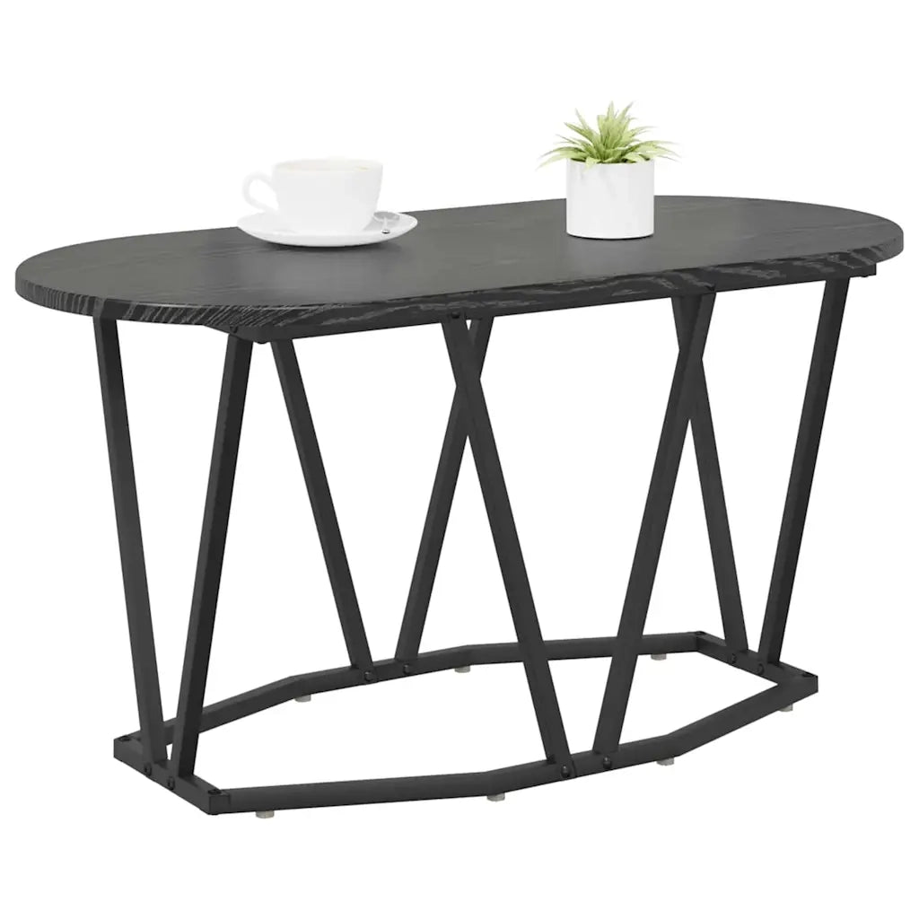 Tavolino da salotto Rovere Nero 80 x 40 x 40.5 cm 869690