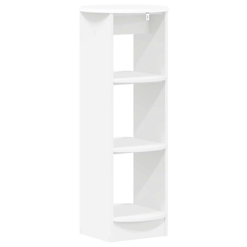 Mobile laterale Bianco 40 x 40 x 100 cm Legno ingegnerizzato 899843