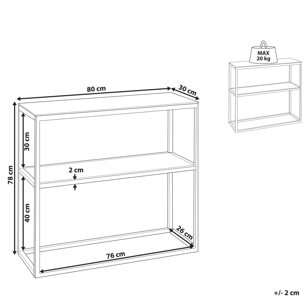 Consolle Bianco con Vetro Temperato dorato Acciaio Inox Mensola 80 x 30 cm Rettangolare Glam Moderno Soggiorno Camera da Letto Corridoio