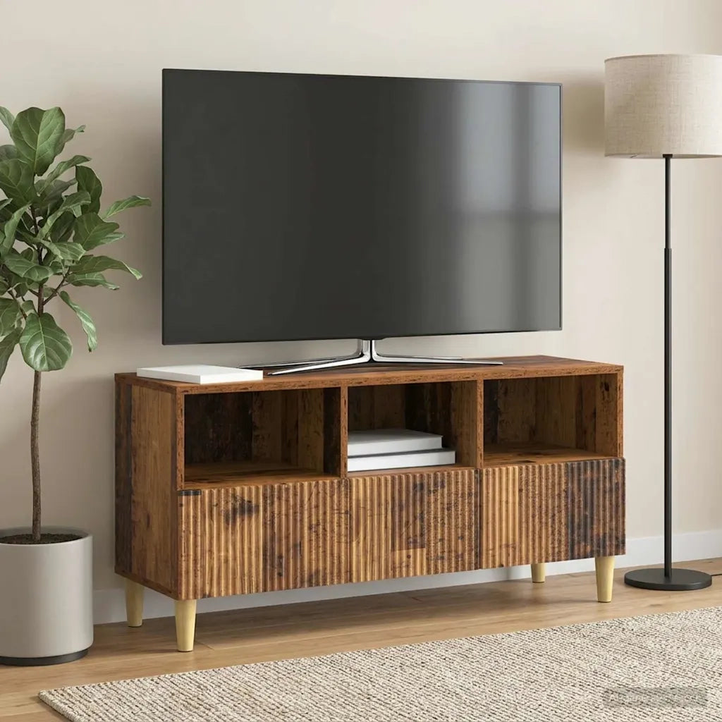Mobile TV Legno antico 102 x 34,5 x 50 cm Legno ingegnerizzato 894683