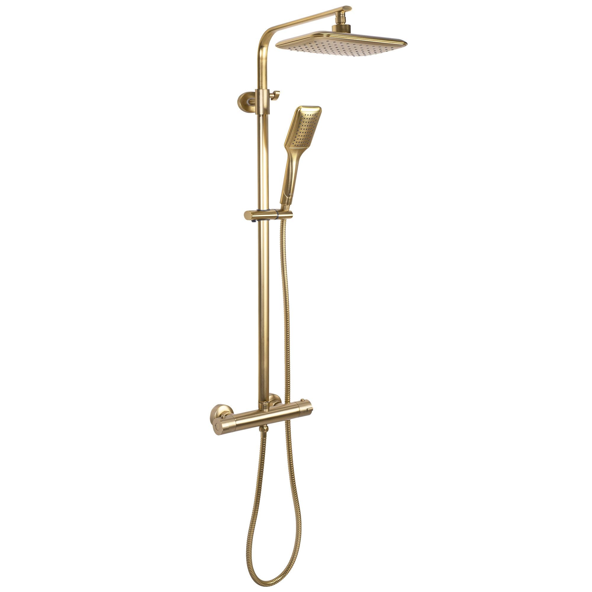 Set Doccia Da Incasso Rea Tom Brush Gold