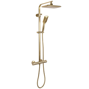 Set Doccia Da Incasso Rea Tom Brush Gold