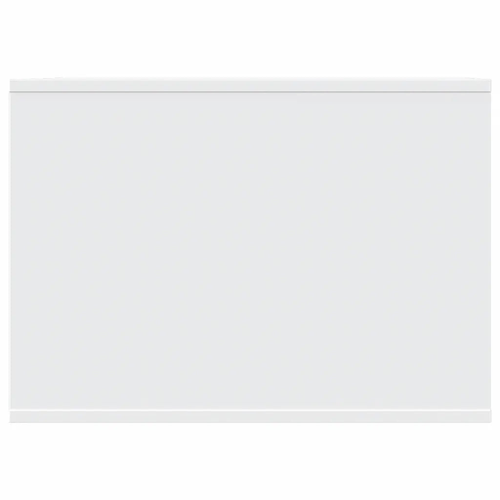 Recinto Lettiera Gatti Bianco 47x59x42 cm in Truciolato 857760