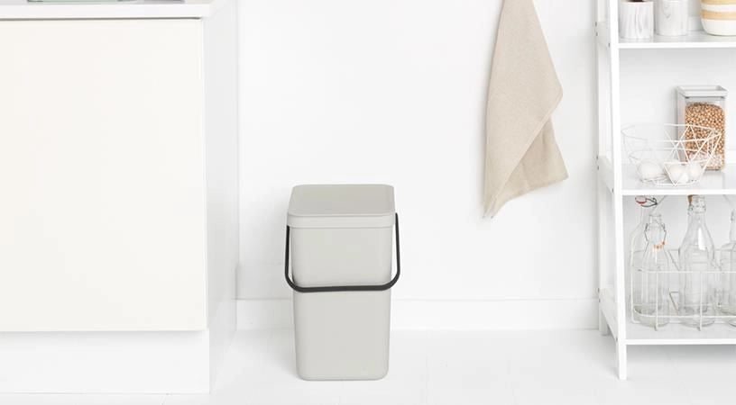 Brabantia Sort & Go 25 L 1 cestello/i Grigio