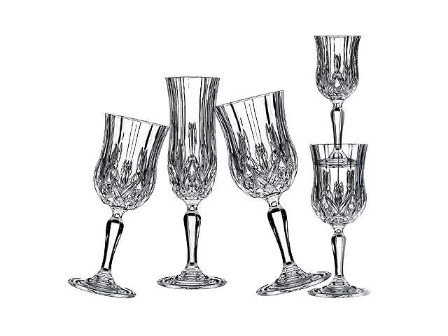 Set 6 Calici Flute Prosecco Champagne in Vetro Rcr opera cristalleria