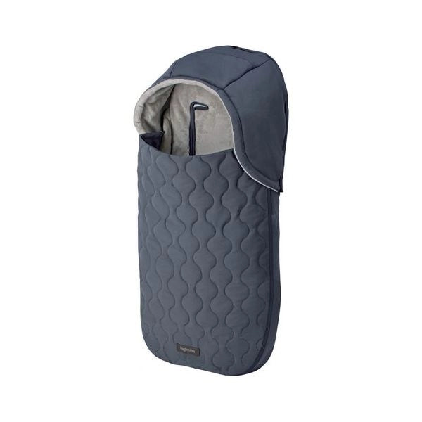 Sacco invernale inglesina a099t2blu newborn footmuff per culle e seggi