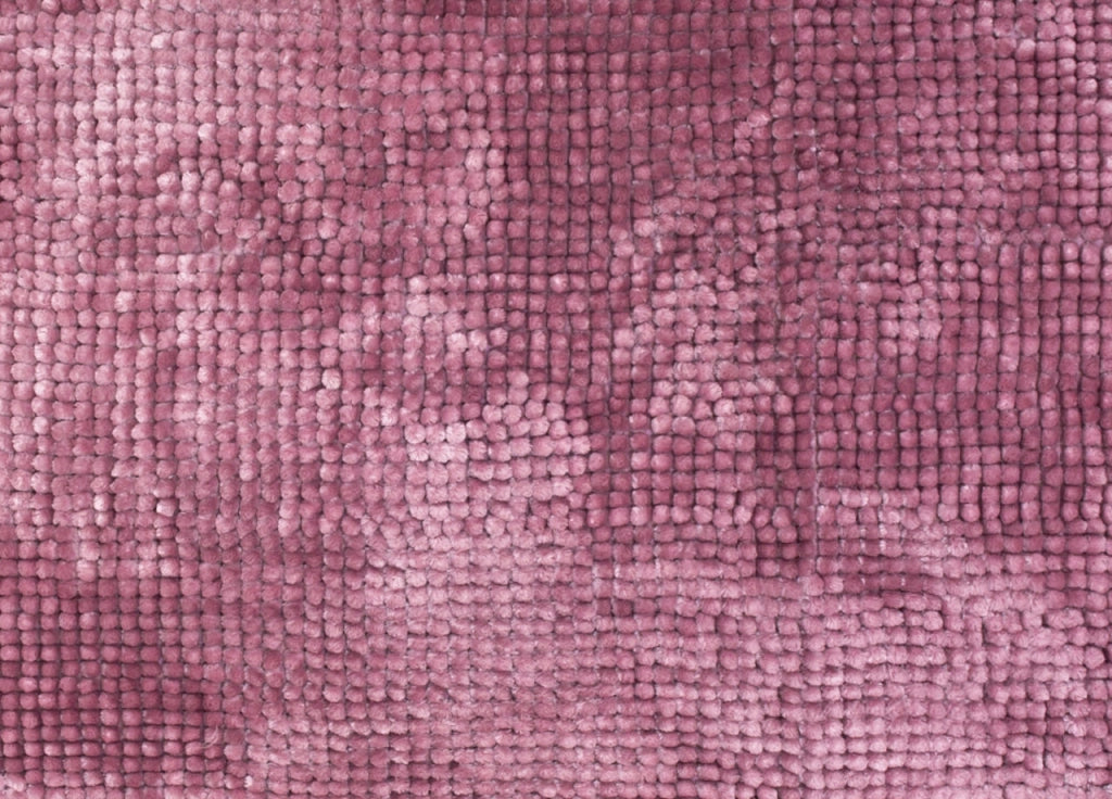 Tappeto Shaggy Bagno E Cucina Retro Antiscivolo In Microfibra Perla Rosa Antico - 60x120 - Rosa