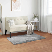 Tappeto in finta TAFALLA Grigio 80 x 150 cm Poliestere