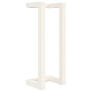 Portasciugamani bianco 23x18x60 cm in legno massello di pino 02_0005514