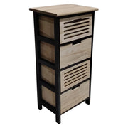 Cassettiera Lume 4 Cassortiti 34x25x78