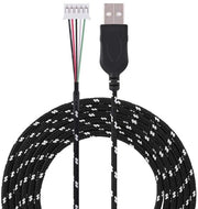 Cavo di sostituzione per mouse 2 m con connettore USB 5-polare