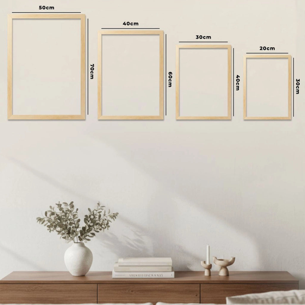 Memamo, Quadro Materiale Struttura in Legno Nobilitato, 50x70h cm Multicolore