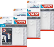 Spille per Parete e Placca - Spille Autoadesivi - Soprattutto su Superfici Sensibili - Senza Residui di Colla - 2 kg di Aderenza - Pacchetto da 3 Spille per Parete