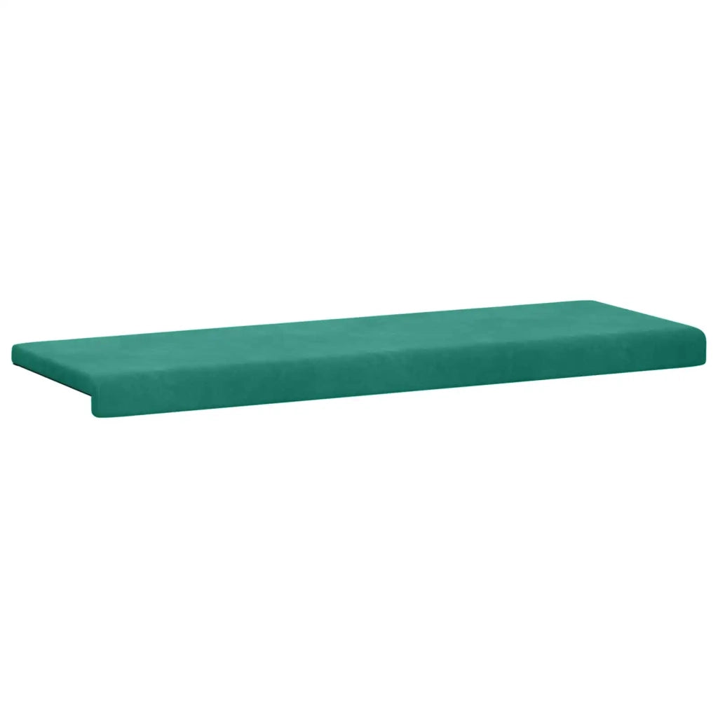Cuscino per panchina Velluto (V) Turchese Profondità 35 cm 42043339