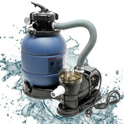 Sistema di filtraggio con filtro a sabbia pompa di filtraggio pompa per piscina 6000 litri all'ora 16_0002466