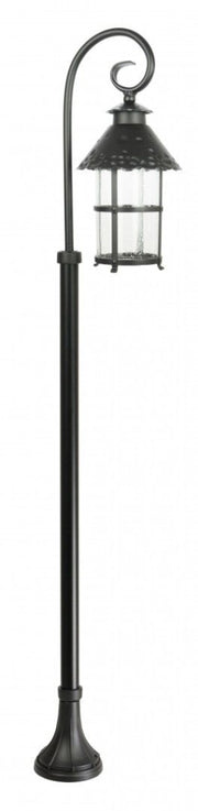 Lampione da esterno Toledo retro 166cm E27 nero IP23