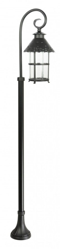 Lampione da esterno Toledo retro 166cm E27 nero IP23