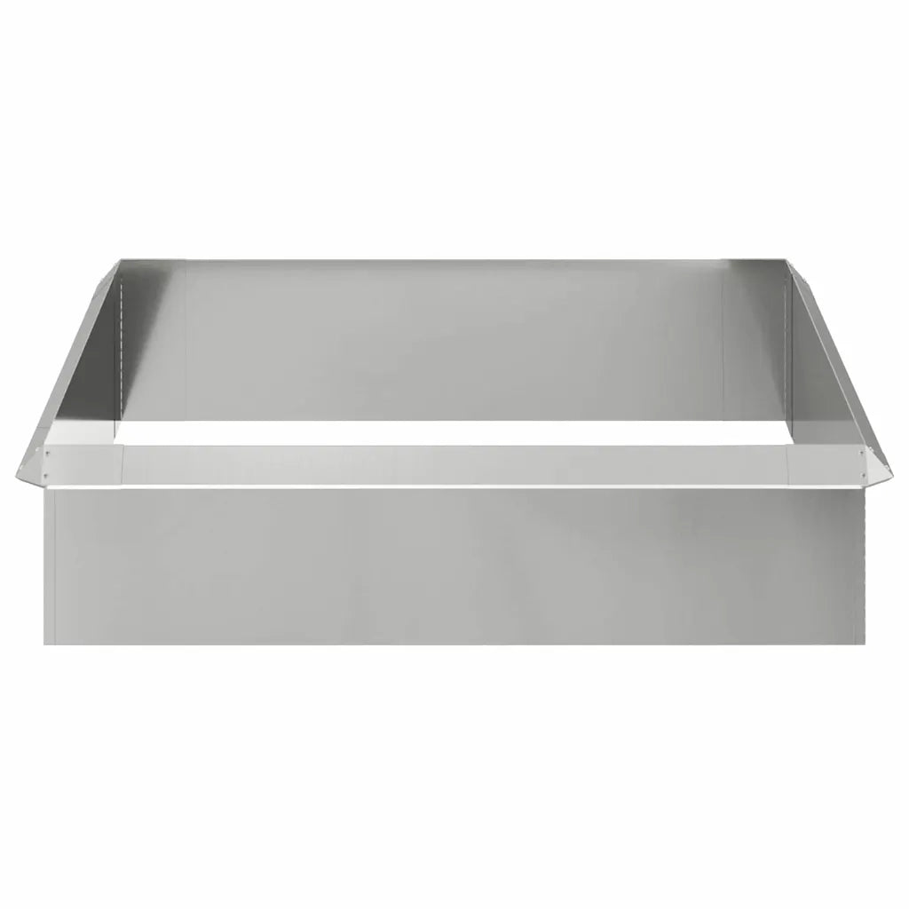 Recinzioni per lumache 8 pcs Argento Acciaio zincato